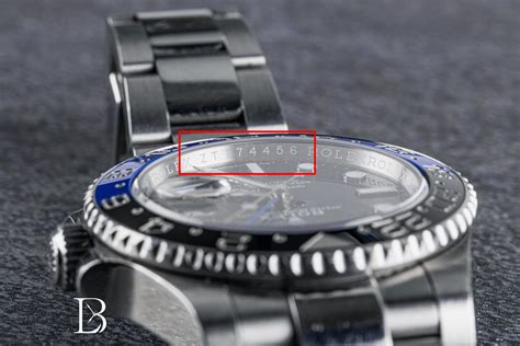 rolex search by serial number